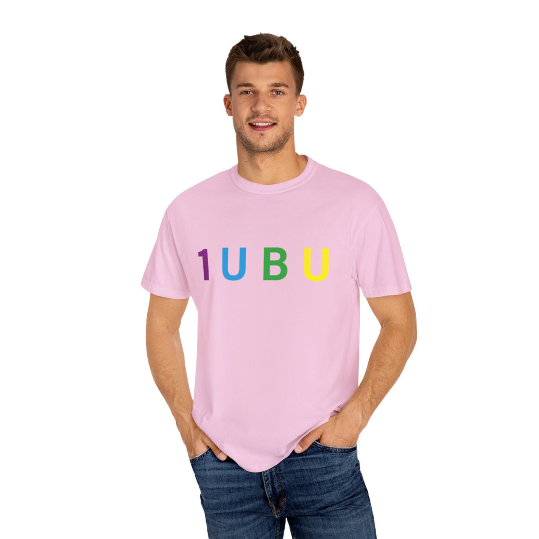 Garment-Dyed T-shirt - 1UBU -with logo on back