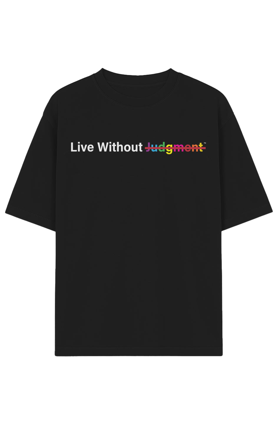 Oversized Garment-Dyed Drop-Shoulder Tee