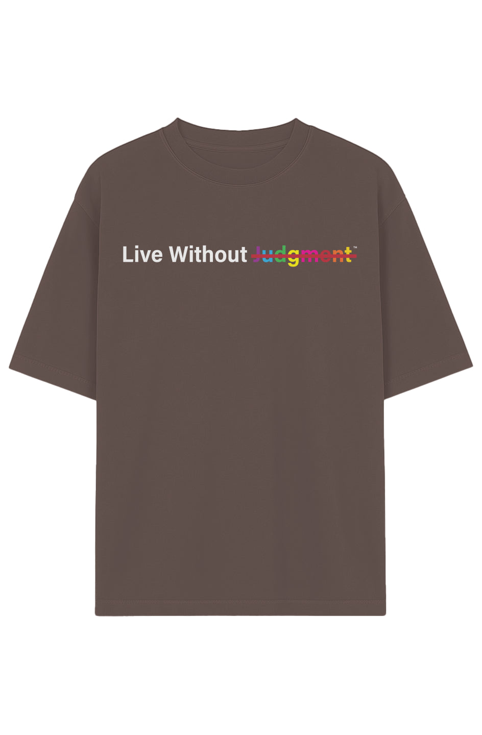 Oversized Garment-Dyed Drop-Shoulder Tee