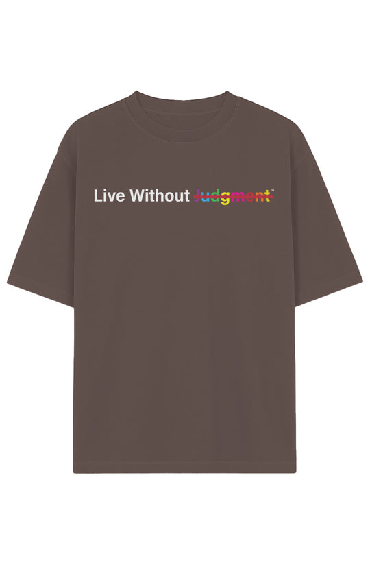 Oversized Garment-Dyed Drop-Shoulder Tee