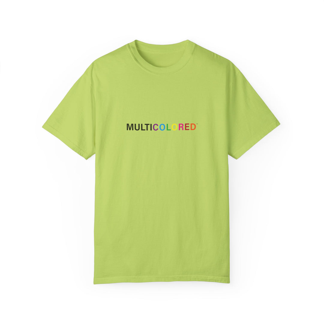 Garment-Dyed T-shirt - MultiColored -with logo on back