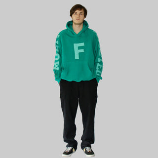 Teal MultiFaceted Hoodie - Green Hoodie