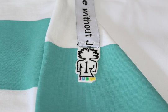 MultiFaceted Rugby Shirt - Teal Sripe