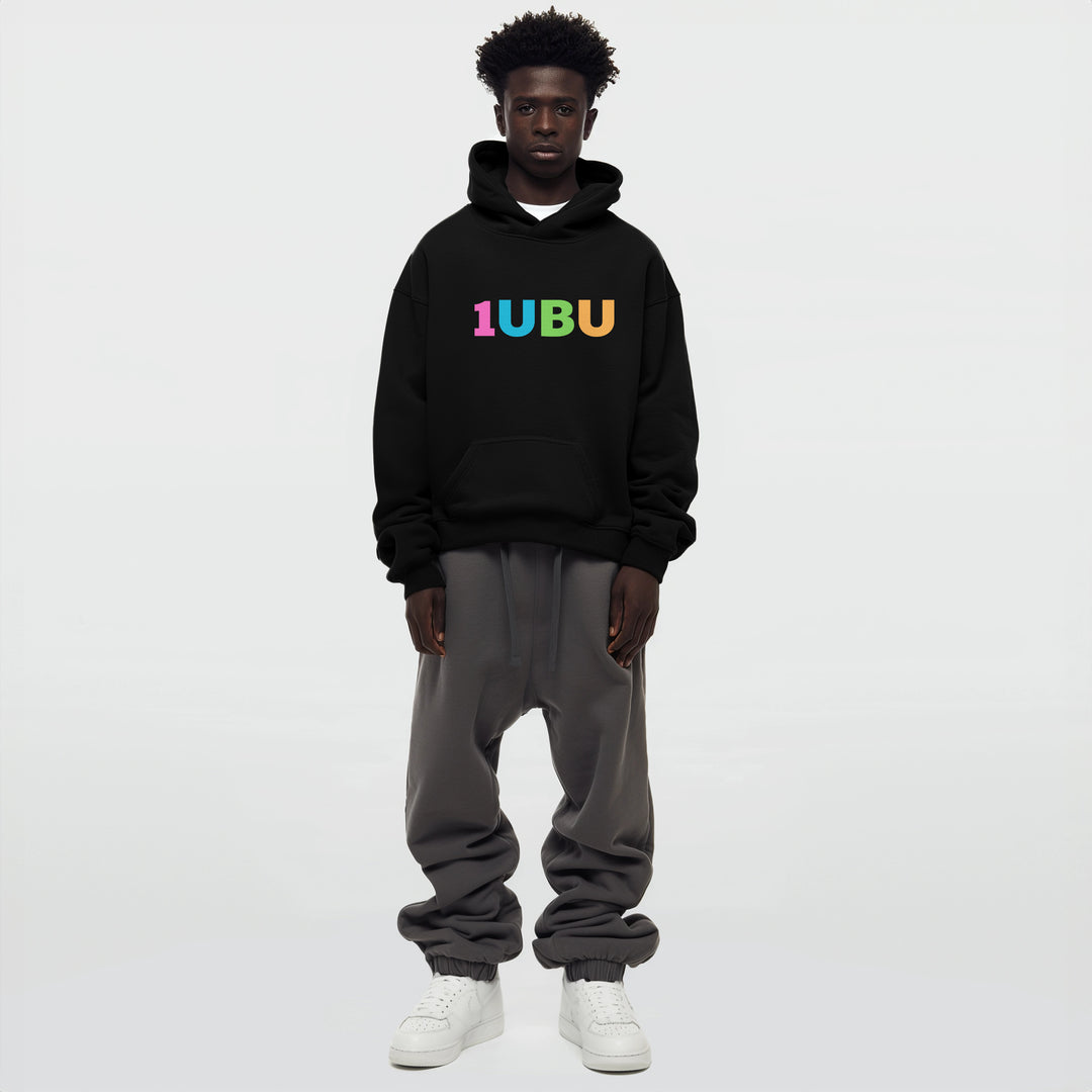 Classic Embroidered Heavy Hoodie - Oversized Heavy weight drop shoulder Hoodie