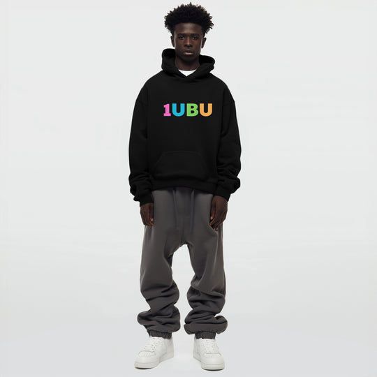 Classic Embroidered Heavy Hoodie - Oversized Heavy weight drop shoulder Hoodie