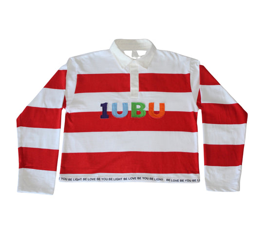 Red Stripe Modern Rugby Shirt