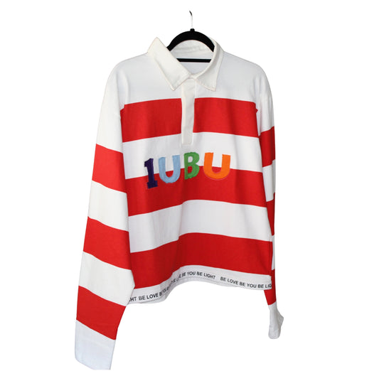 Red Stripe Modern Rugby Shirt