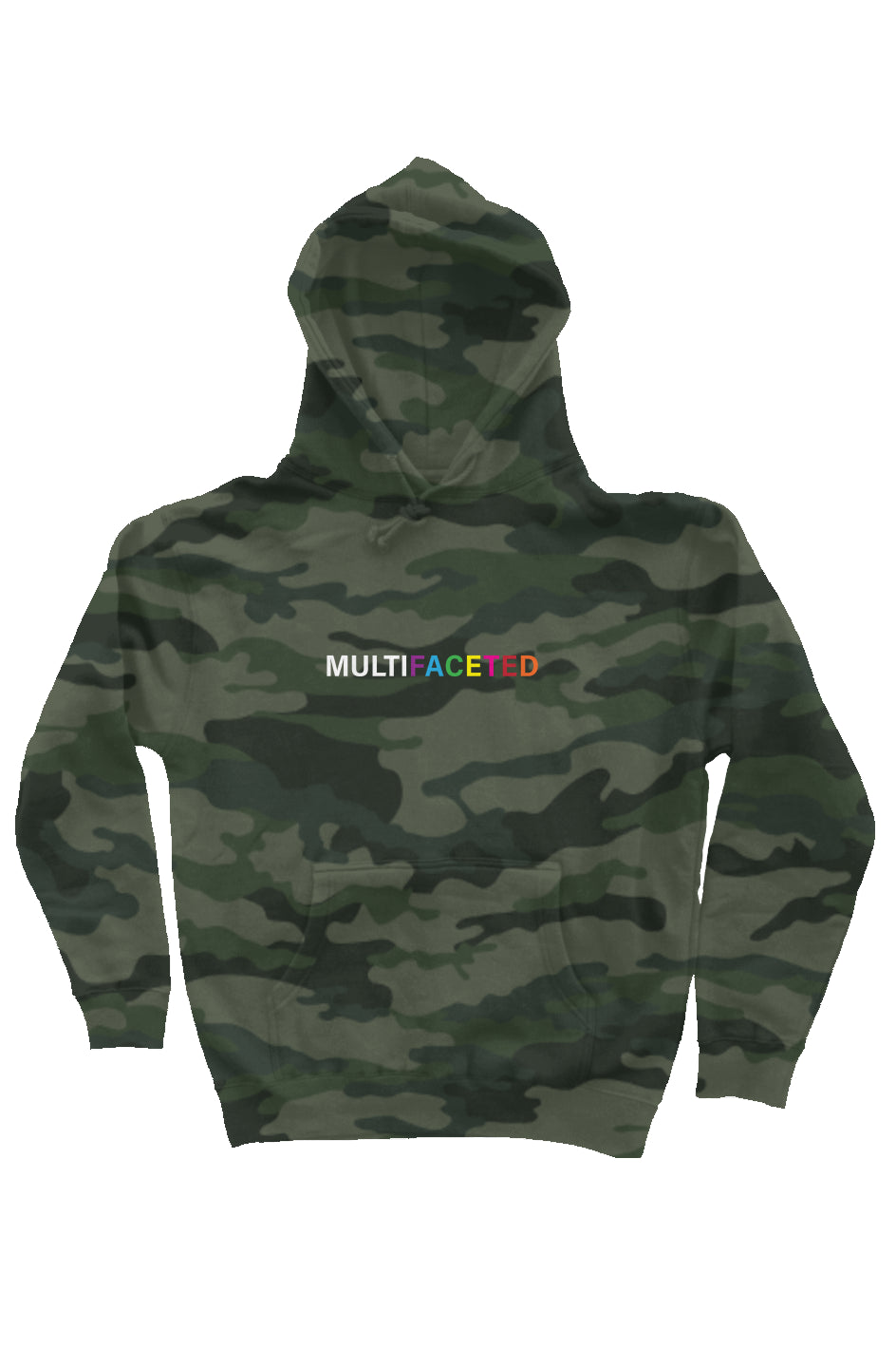 Camo Heavyweight Hoodie - Logo 