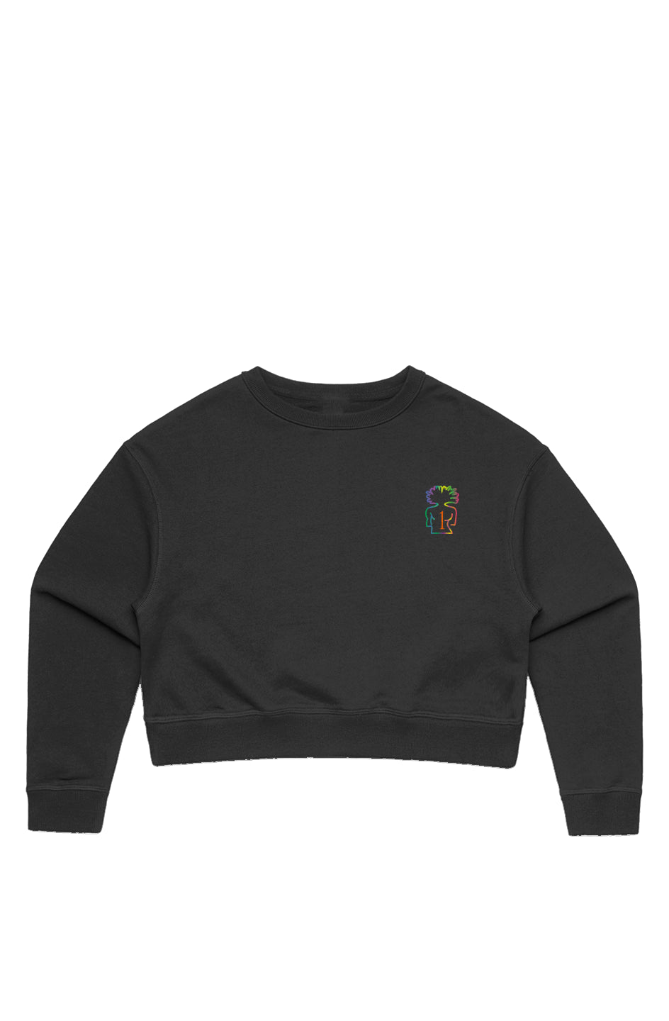Classic Crop Crewneck Sweatshirt