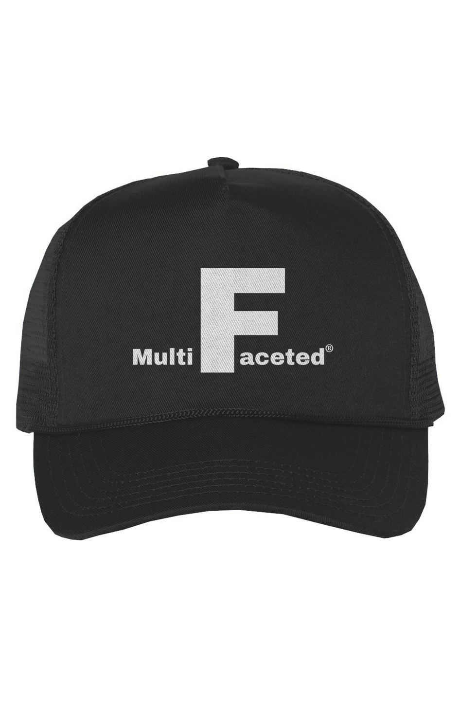 1UBU Multifaceted Five-Panel Trucker Cap - Embroidered Trucker Hat