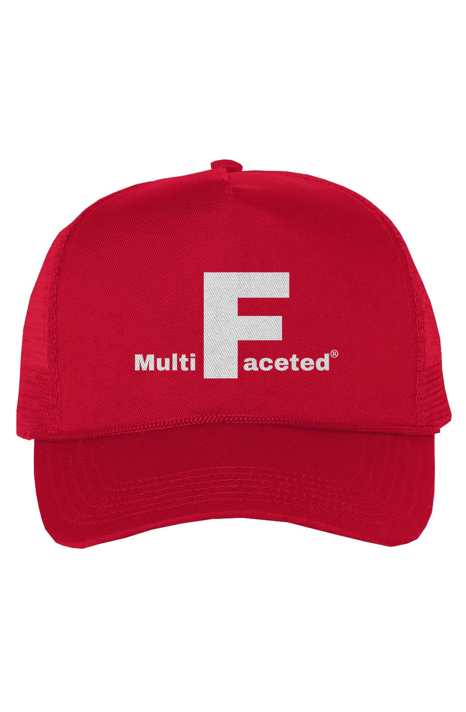 1UBU Multifaceted Five-Panel Trucker Cap - Embroidered Trucker Hat