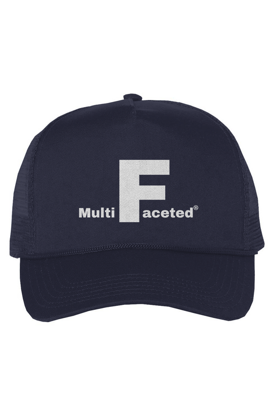 1UBU Multifaceted Five-Panel Trucker Cap - Embroidered Trucker Hat
