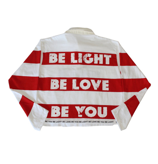 Red Stripe Modern Rugby Shirt