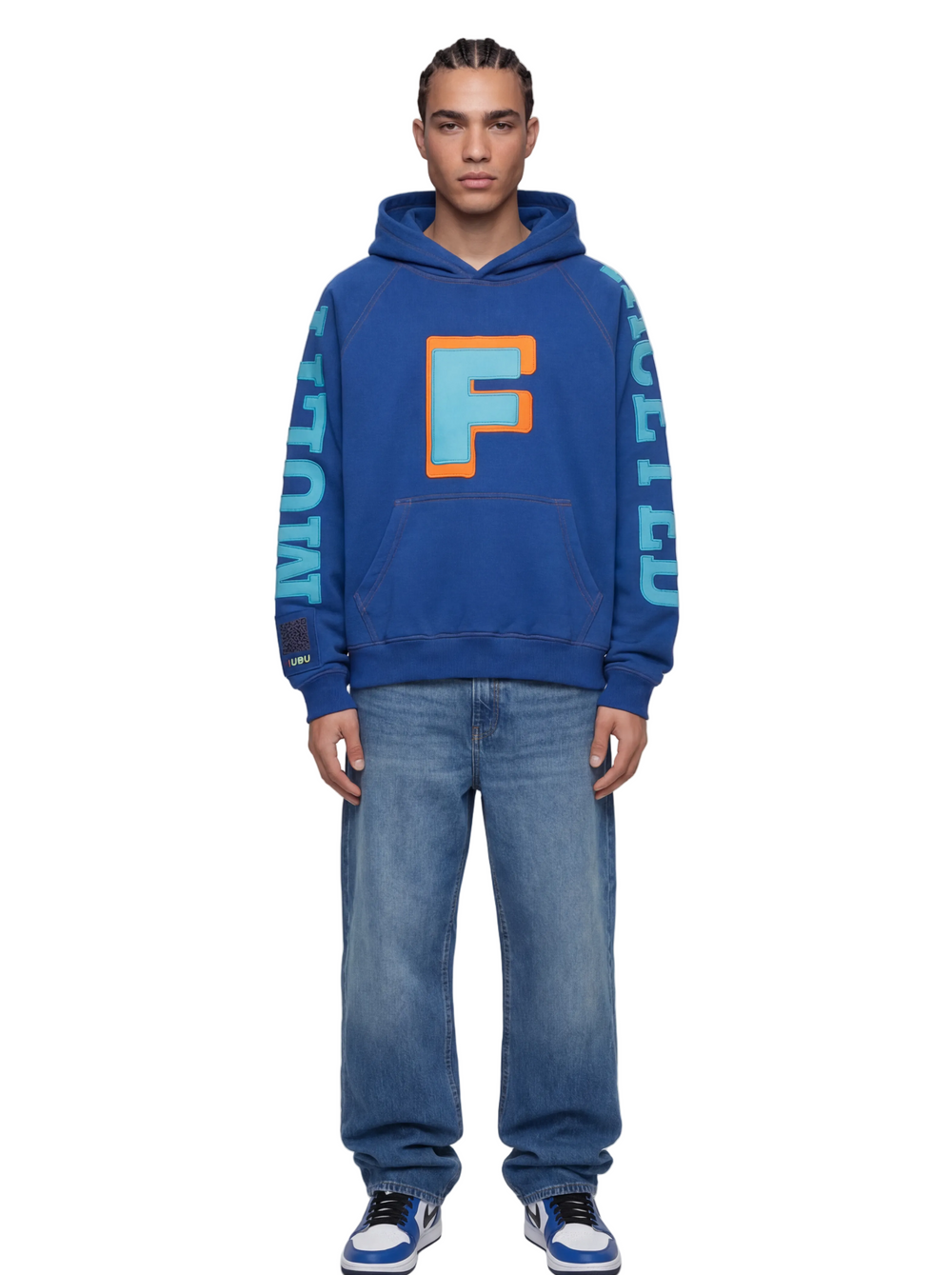 Oversized Hoodie - Oversized Royal Blue Hoodie