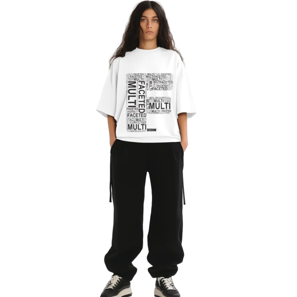 Lady wearing our freedom Tee