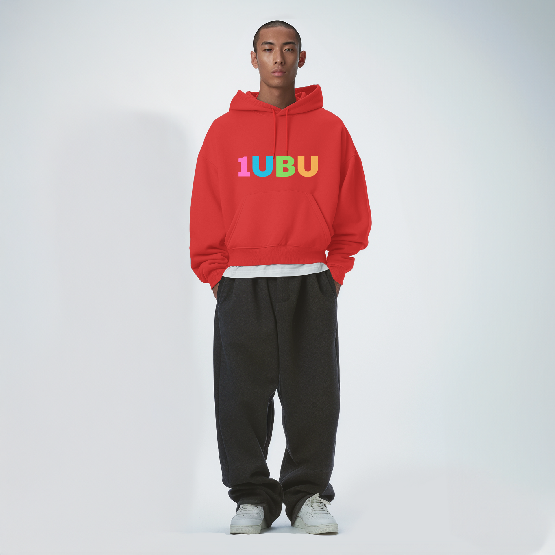 Red Boxy Ultra Soft Hoodie