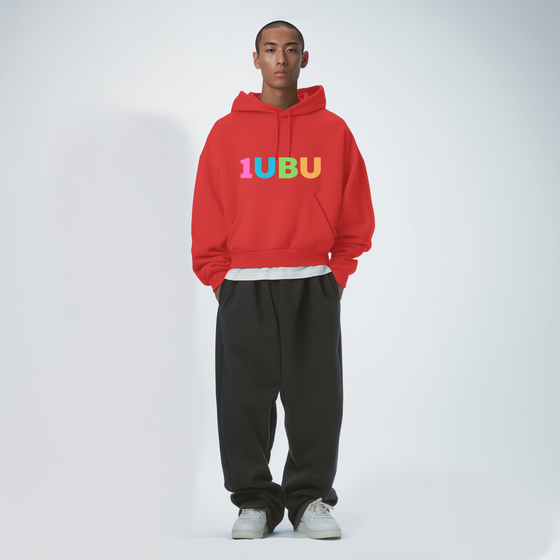 Red Boxy Ultra Soft Hoodie