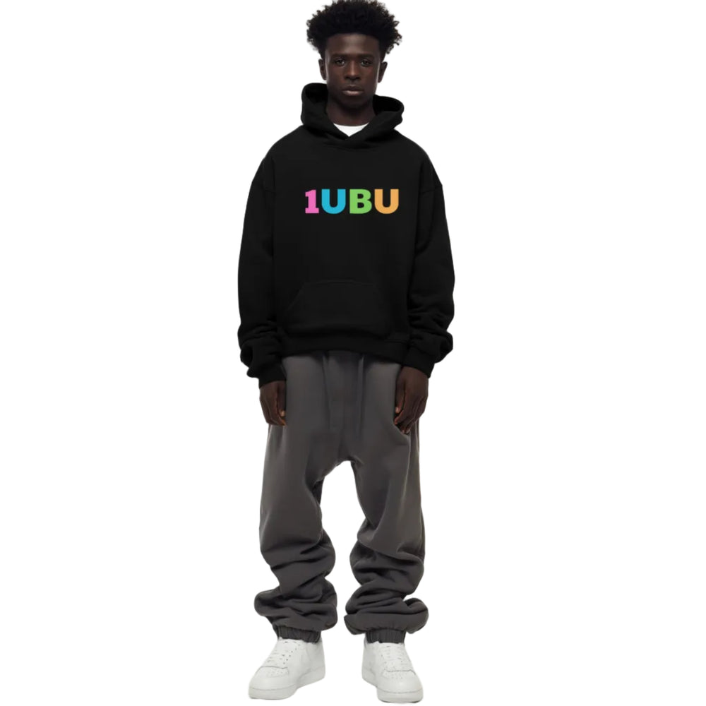 Classic Embroidered Heavy Hoodie - Oversized Heavy weight drop shoulder Hoodie