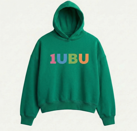 Crop Green Hoodie