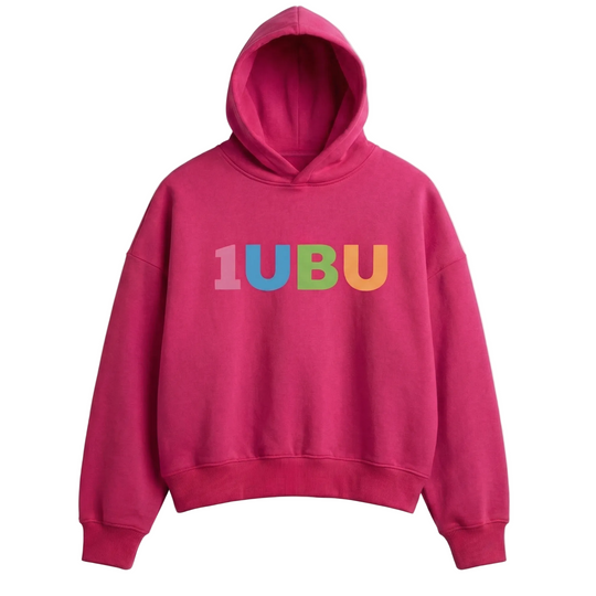 Crop Pink Hoodie
