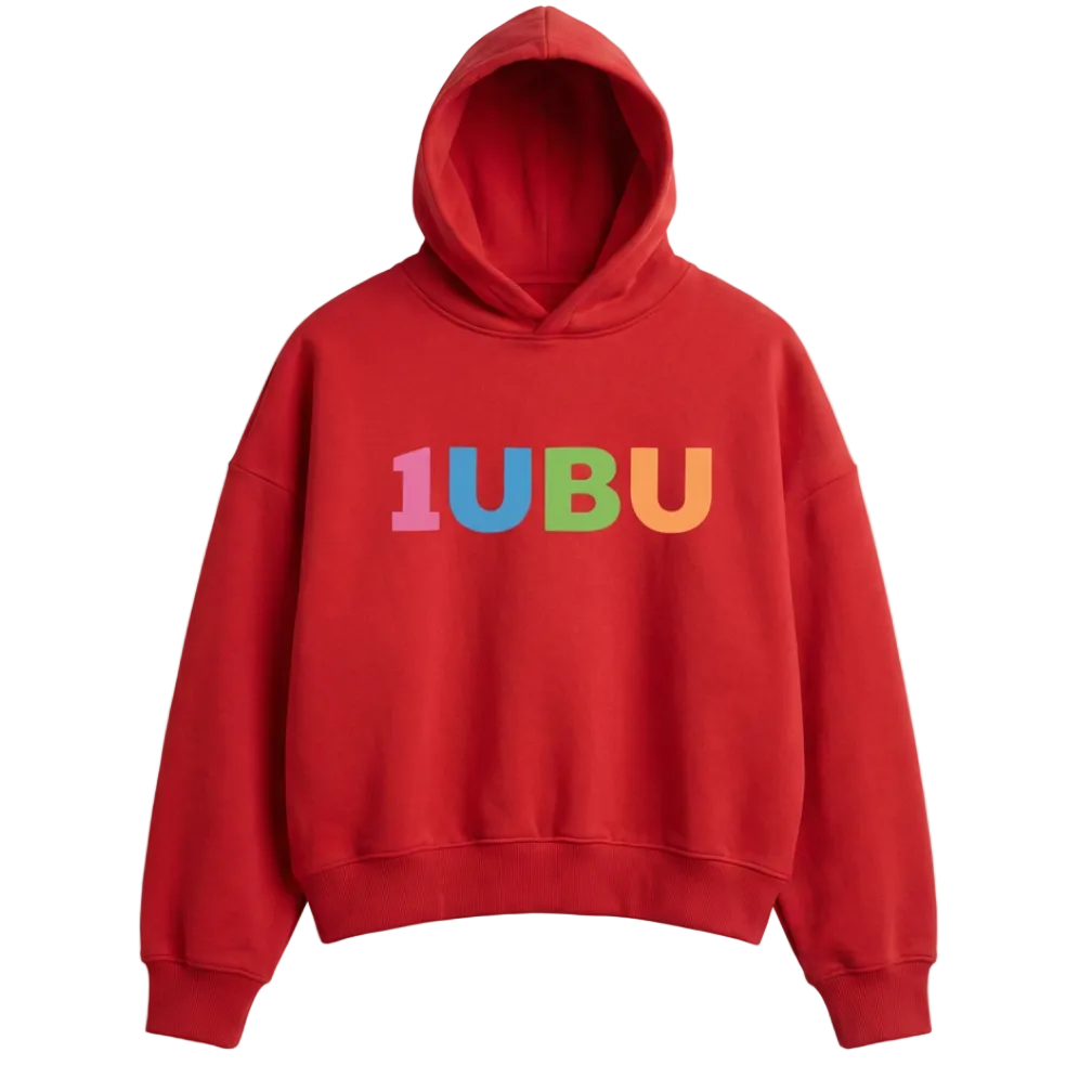 Cropped Red Hoodie