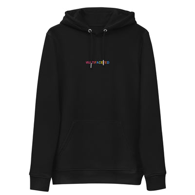 Unisex eco hoodie - Embroidered - Multifaceted